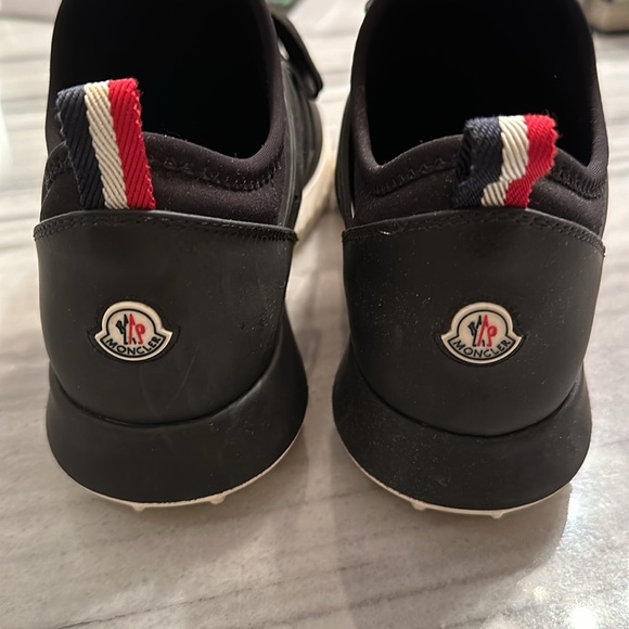 MONCER 100 % authentic Black Nylon Trainers - Picture 3 of 6